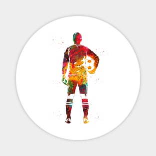 Soccer Player Goalkeeper Magnet